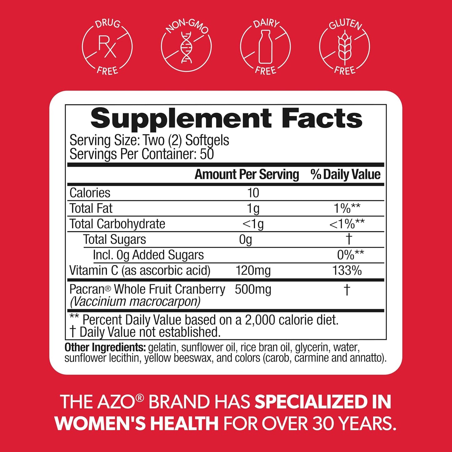AZO Cranberry Urinary Support