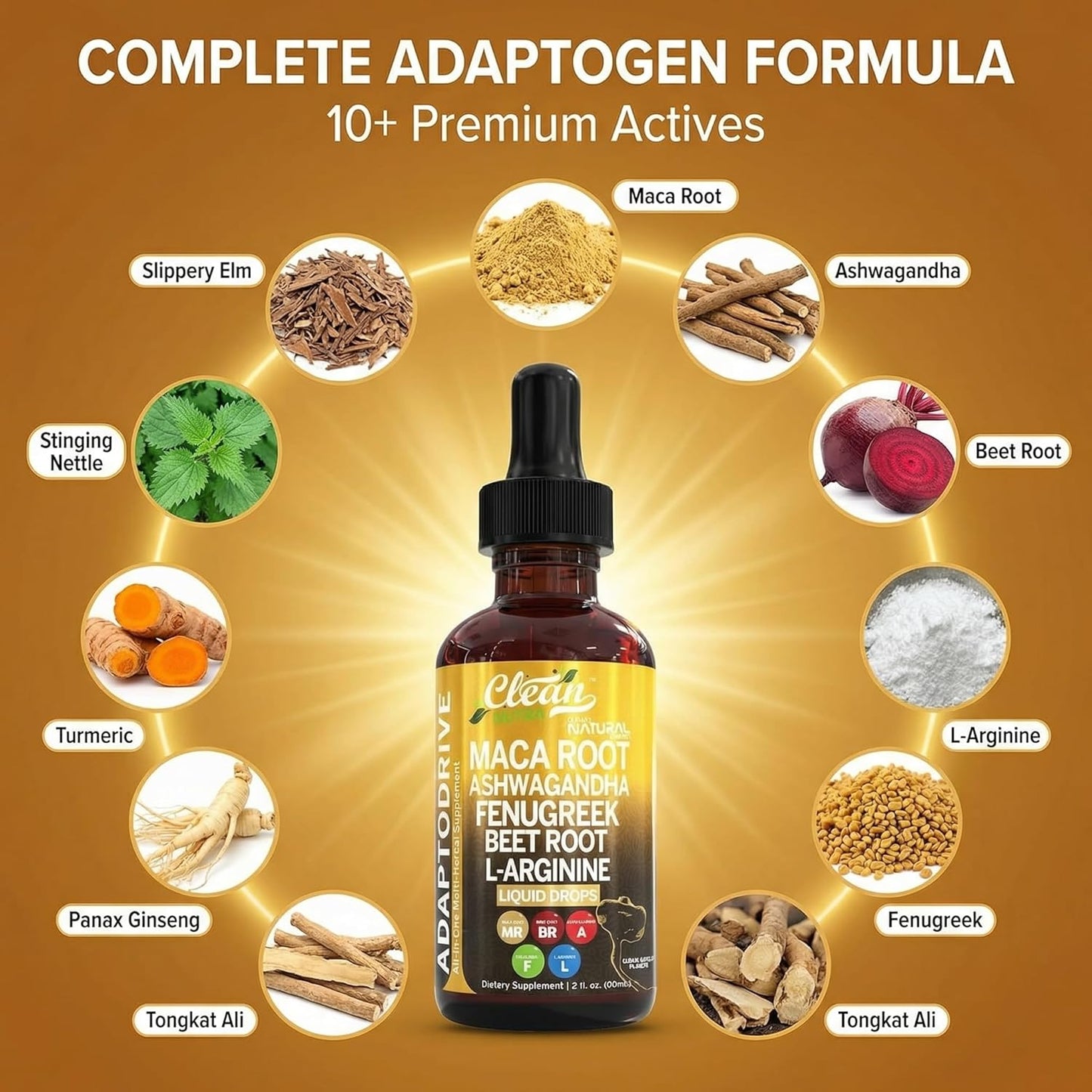 Maca Ashwagandha Power Drops