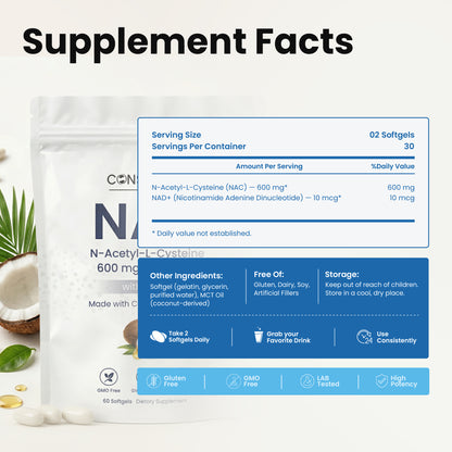 NAC600 & NAD Daily Complex