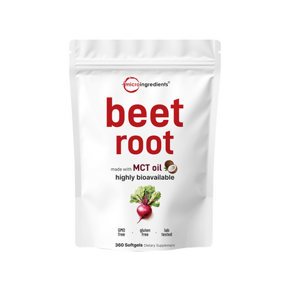 Beet Root Softgels with MCT Oil